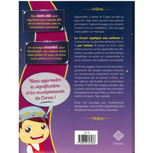 Le Coran Expliqué Aux Enfants - Juz 'Amma [ Livre + Poster + Stickers ]