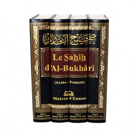 Le Sahîh Al-Bukhâri Complet - Arabe-Français - 4 Volumes - Edition Maison d'Ennour