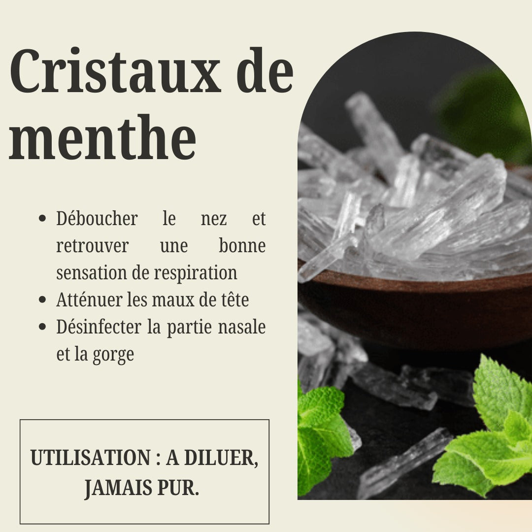 Sachet de Cristaux de menthe