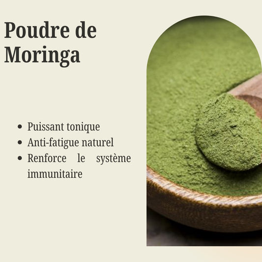 Sachet de poudre de Moringa