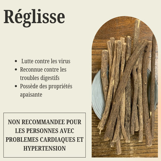 Sachet de bâton de Réglisse