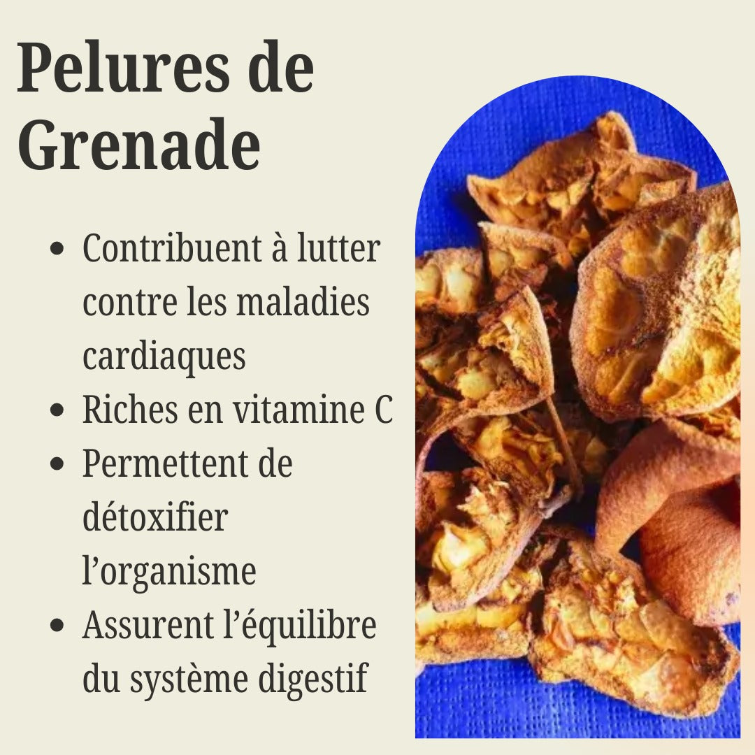 Sachet de Pelures de Grenade