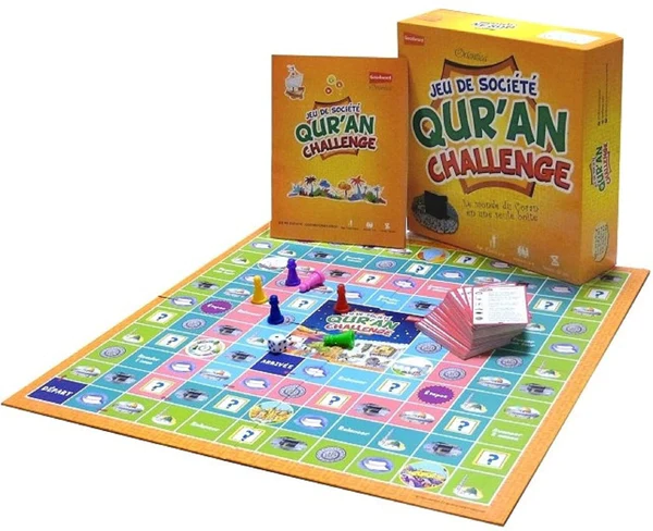 Jeu De Société : Qur'an Challenge - Le Monde Du Coran En Une Seule Boîte