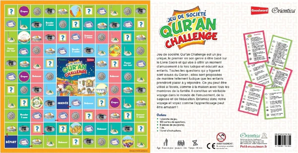 Jeu De Société : Qur'an Challenge - Le Monde Du Coran En Une Seule Boîte