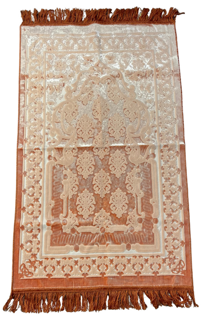 Tapis de prière - Toucher Velours - (plusieurs coloris disponibles)