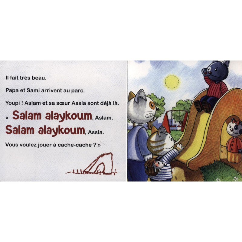 Sami apprend à dire... SALAM ALAYKOUM