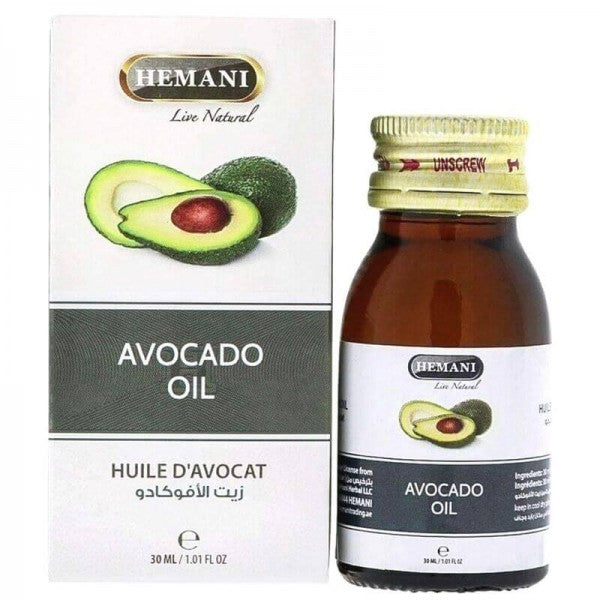 Huiles naturelles - Hemani - 30ml (28 huiles disponibles)