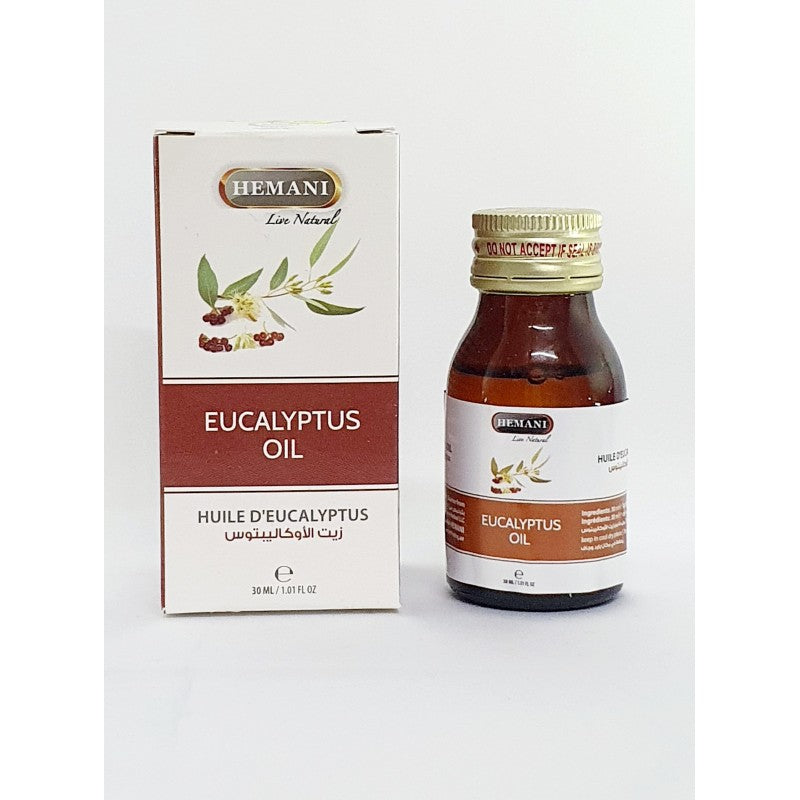 Huiles naturelles - Hemani - 30ml (28 huiles disponibles)